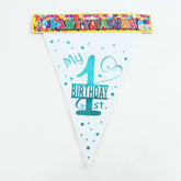 My 1st Happy Birthday Party Flags